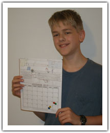 Decorated Calendar 01