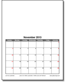 Custom Calendar-formal