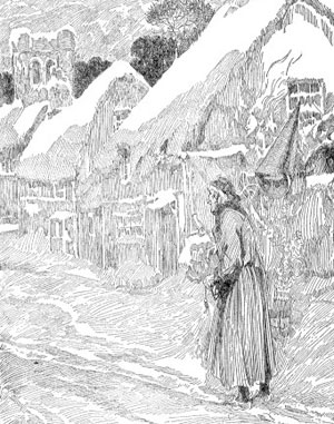 Illustration by George Alfred Williams - from the Charles Dickens classic, A Christmas Carol